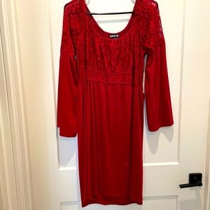 Off the shoulder dress
